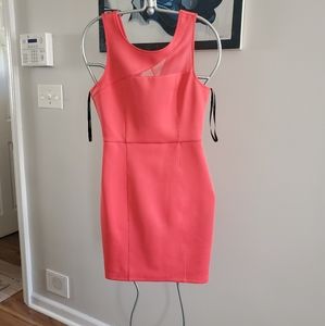 Guess scuba, cutout dress.